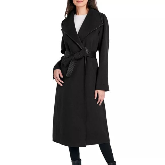Tahari Jackets & Blazers - Tahari Juliette Belted Wool Blend Coat Small Plus